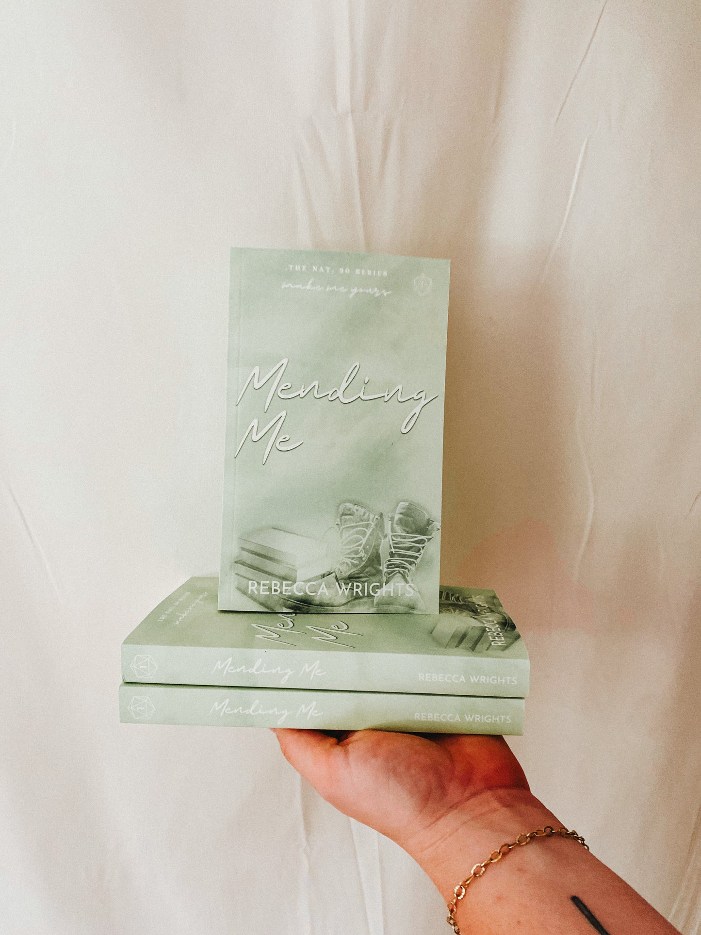 Mending Me Signed Paperback | Nat. 20 Series Book 1