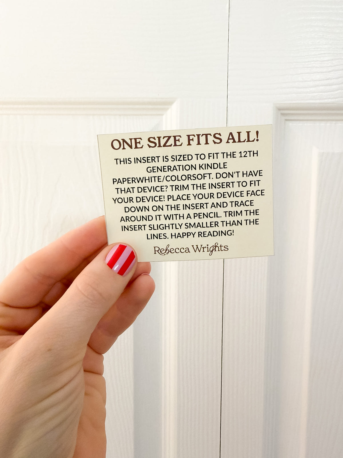 Feels Like Coming Home Kindle Refresher Kit | Insert, Dust Charm, Stickers, Character Art