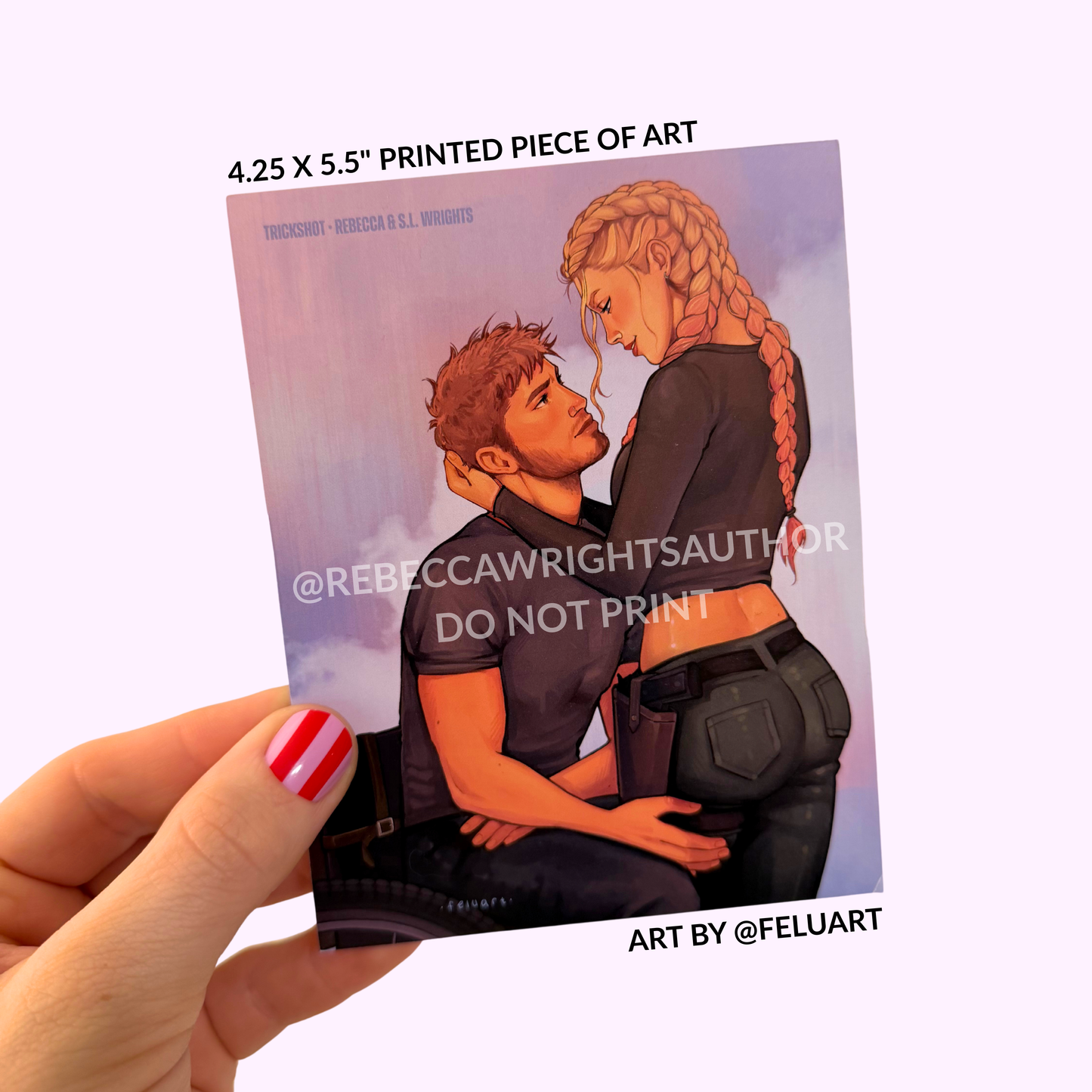 Trickshot Signed Paperback *PREORDER* | The Harmony Series Book Two by Rebecca and S.L. Wrights