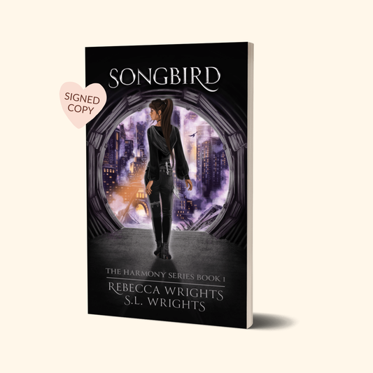 Songbird Signed Paperback PREORDER | The Harmony Series Book One by Rebecca and S.L. Wrights
