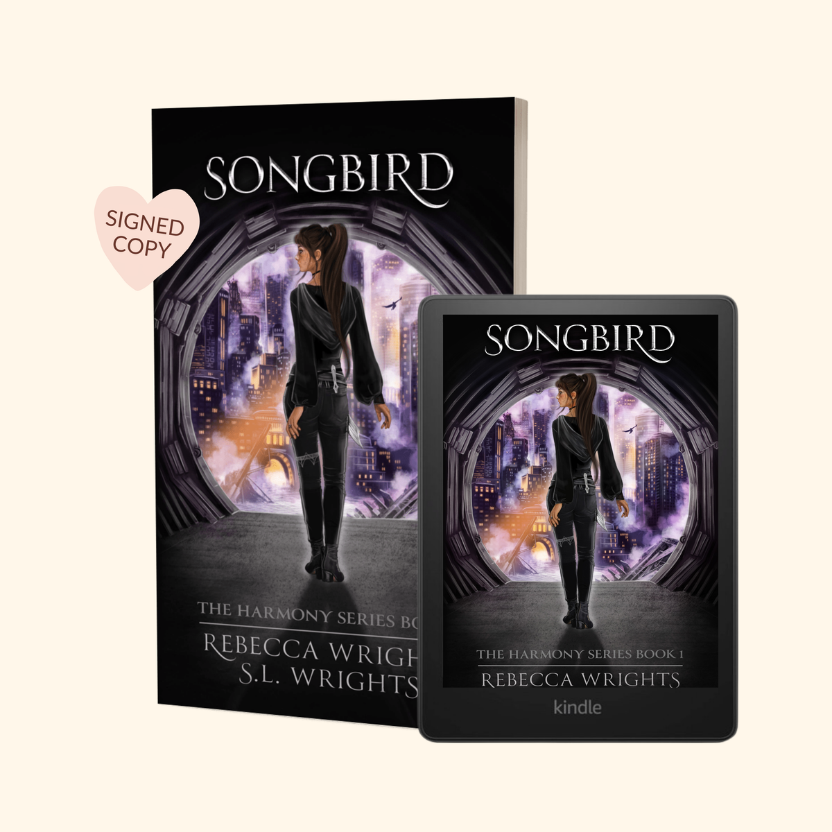 Songbird Paperback or Ebook | The Harmony Series Book One by Rebecca and S.L. Wrights