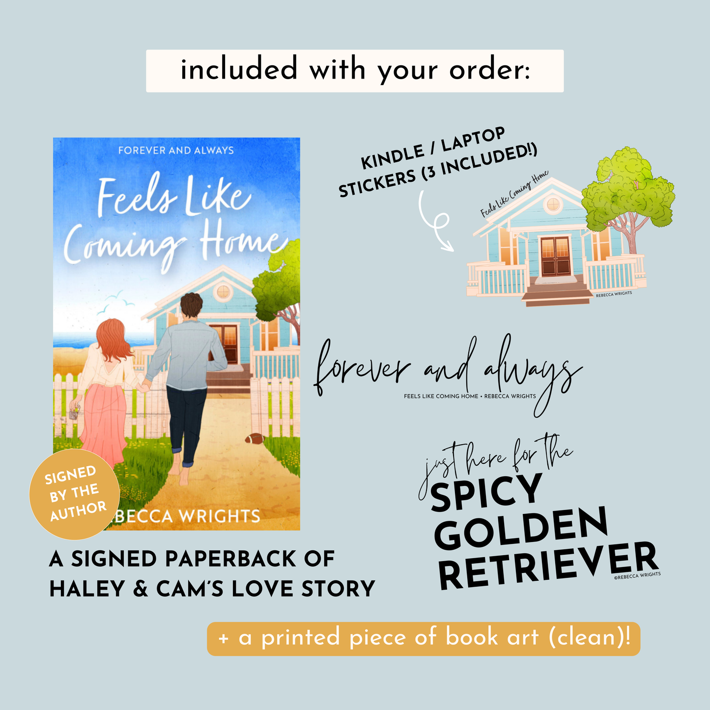 Feels Like Coming Home Signed Paperback