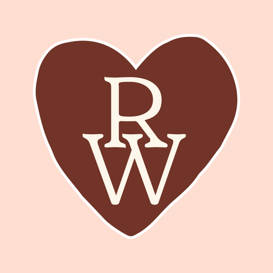 RW Heartmark Sticker