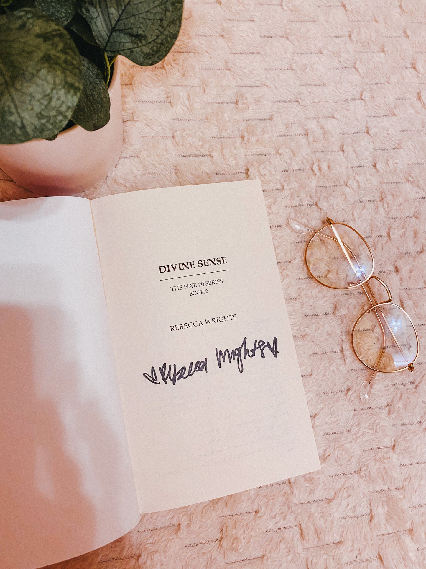 Divine Sense Signed Paperback | Nat. 20 Series Book 2