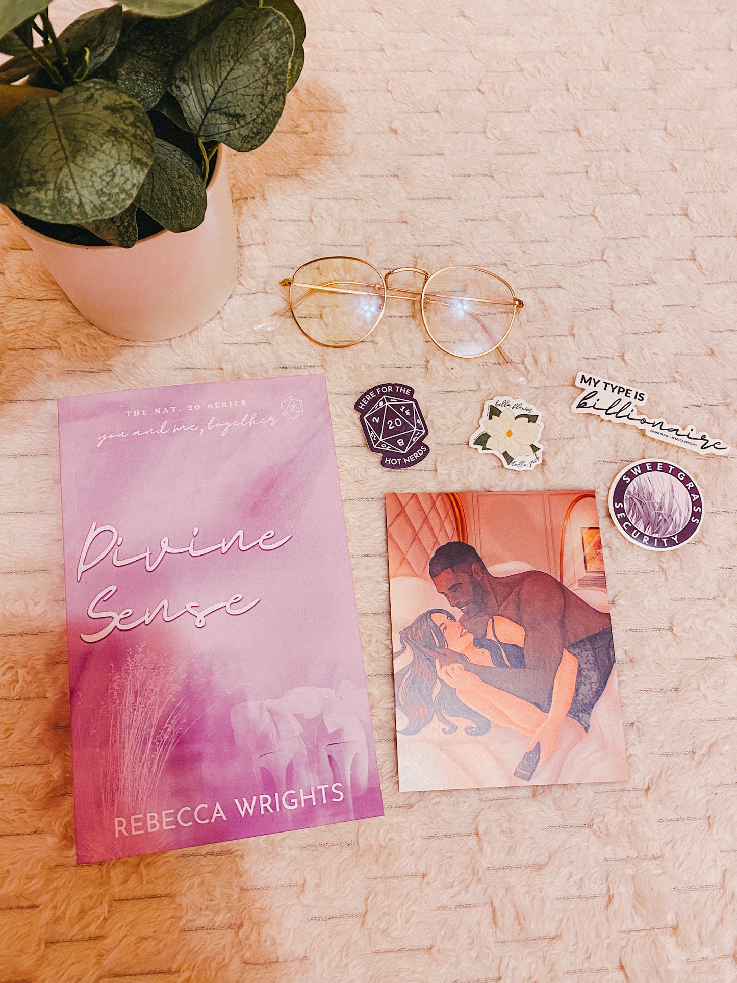 Divine Sense Signed Paperback | Nat. 20 Series Book 2