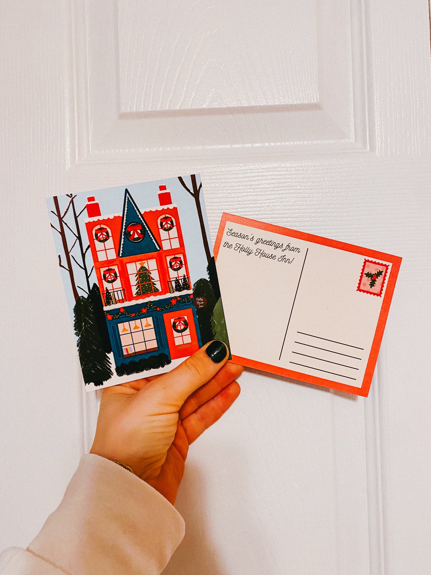 Home for the Holly-Days SIGNED PAPERBACK by Rebecca Wrights | Holly House Inn Book 1