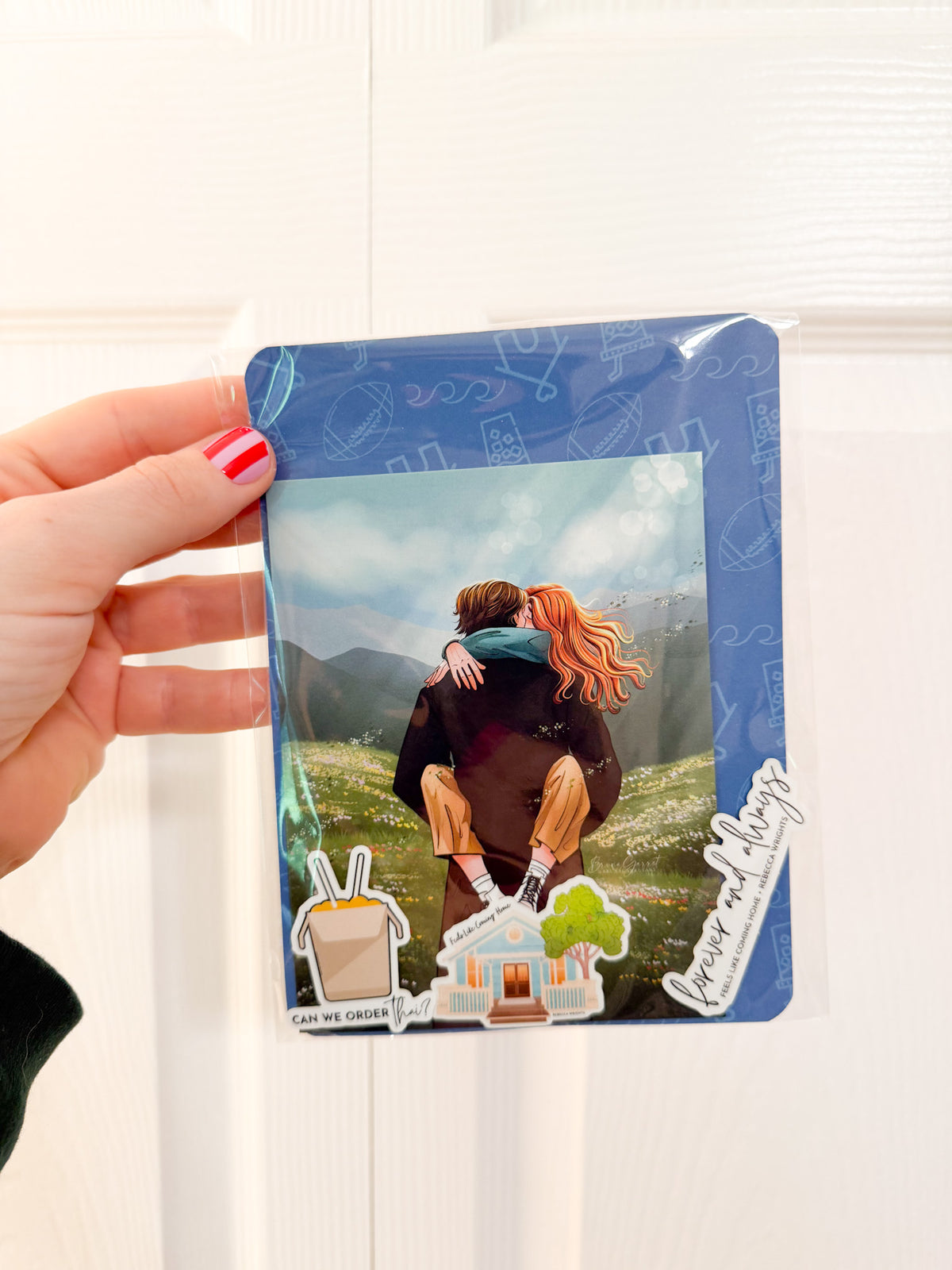 Feels Like Coming Home Kindle Refresher Kit | Insert, Dust Charm, Stickers, Character Art