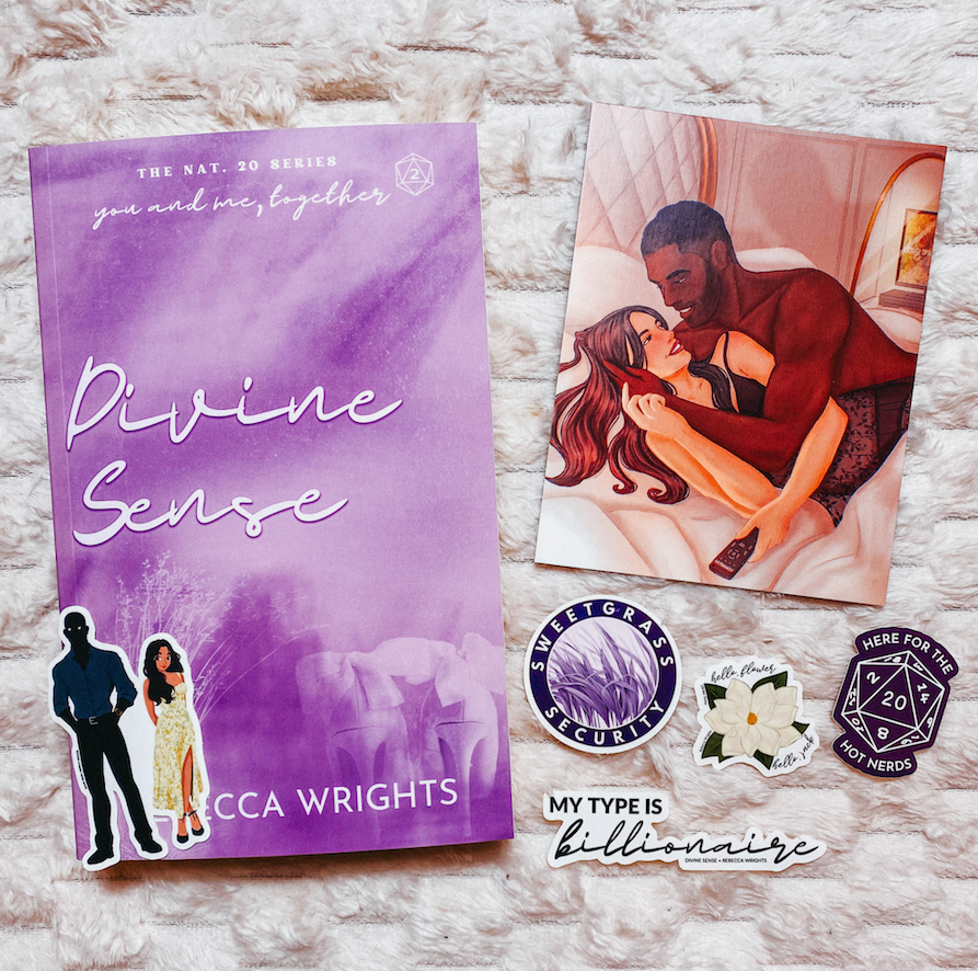 Divine Sense Signed Paperback | Nat. 20 Series Book 2
