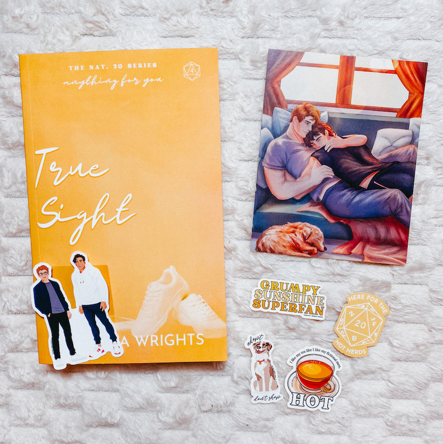 True Sight Signed Paperback | Nat. 20 Series Book 4