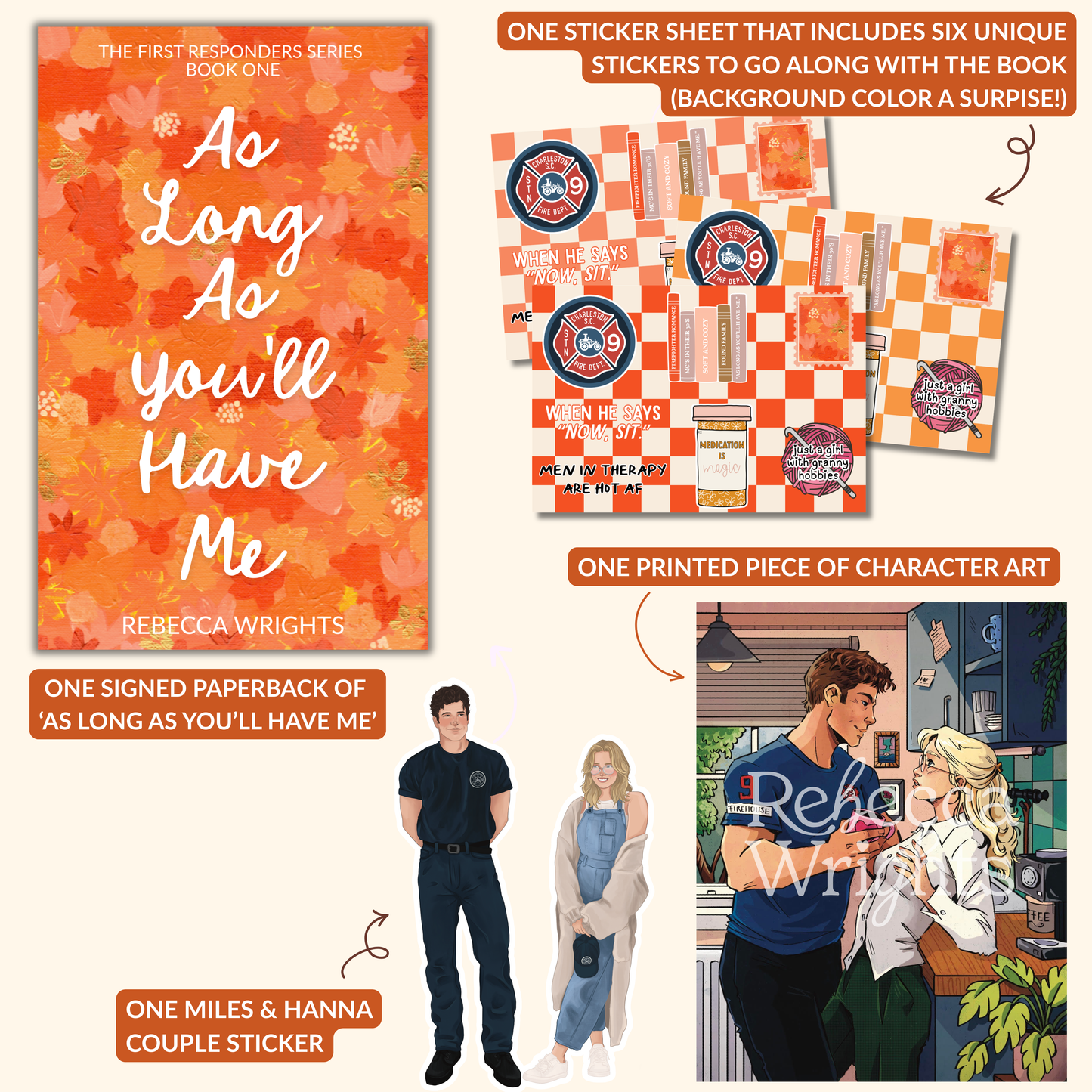 [WHOLESALE] As Long As You'll Have Me by Rebecca Wrights | Signed Paperback