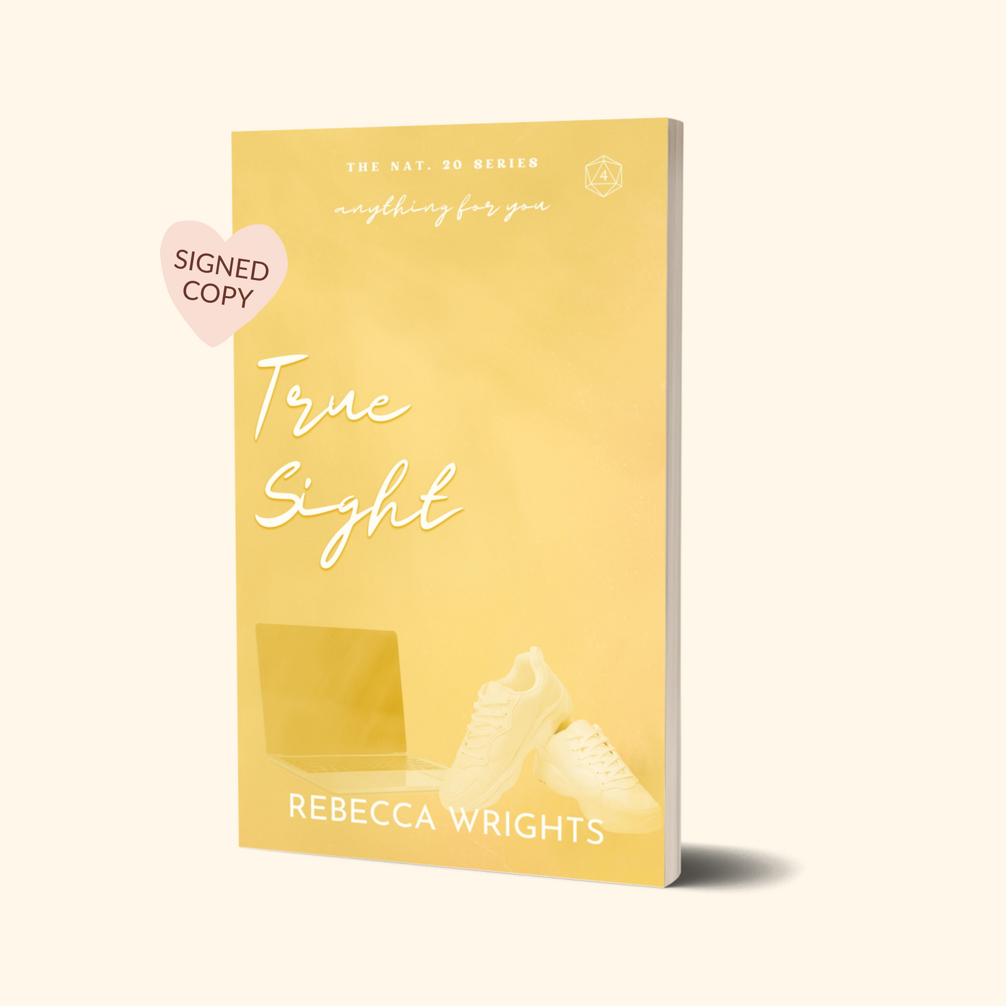 True Sight Signed Paperback | Nat. 20 Series Book 4