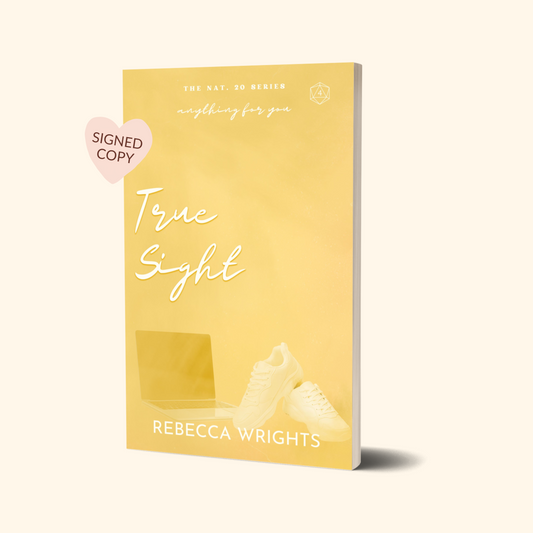 True Sight Signed Paperback | Nat. 20 Series Book 4